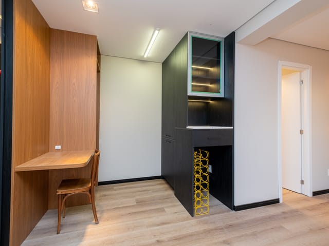 Apartamento 1 quarto e 2 banheiros, para alugar, no bairro São Gonçalo em Pelotas