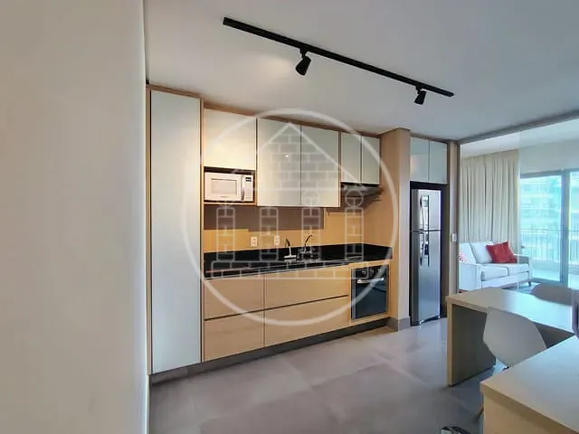 Apartamento com 61m² 1 quarto e 1 banheiro, para alugar, no bairro Itaim Bibi em São Paulo