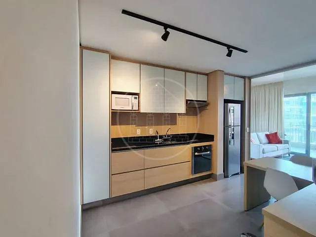 Apartamento com 61m² 1 quarto e 1 banheiro, para alugar, no bairro Itaim Bibi em São Paulo