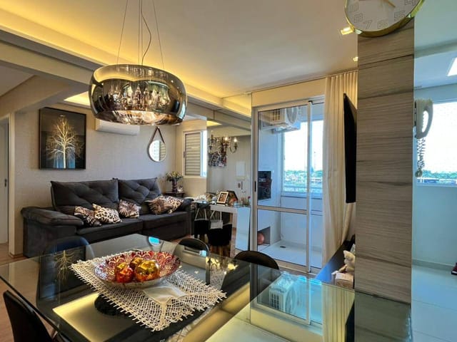 Foto do Apartamento - PATEO AURORA | Apartamento mobiliado para locação, 2 quartos, sala estendida, ar condicionado por R$ 3.500,00, Aurora, Londrina, PR | Human Imóveis