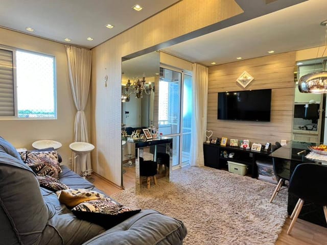 Foto do Apartamento - PATEO AURORA | Apartamento mobiliado para locação, 2 quartos, sala estendida, ar condicionado por R$ 3.500,00, Aurora, Londrina, PR | Human Imóveis