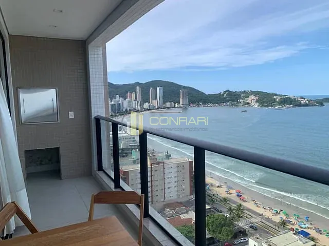 Apartamento 3 quartos e 3 banheiros, para alugar, no bairro Meia Praia em Itapema