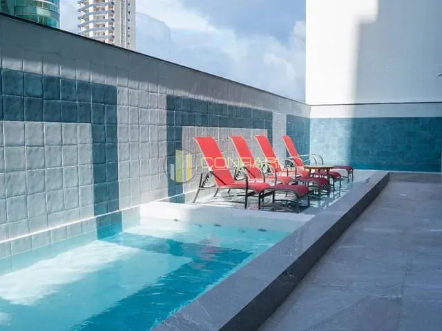 Apartamento 3 quartos e 3 banheiros, para alugar, no bairro Meia Praia em Itapema