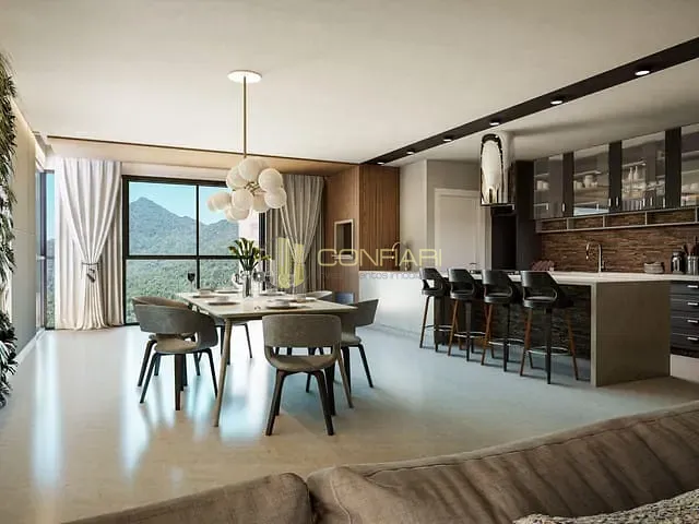 Apartamento 3 quartos e 3 banheiros, à venda, no bairro Pereque em Porto Belo