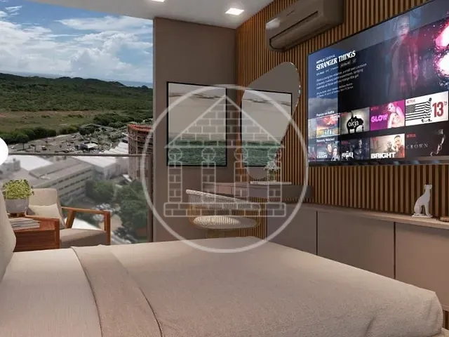 Apartamento com 80m² 3 quartos e 1 banheiro, à venda, no bairro Capim Macio em Natal