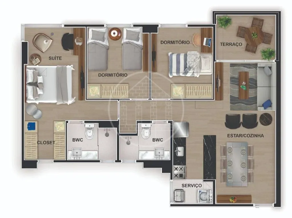 Apartamento, 3 quartos, 79 m² - Foto 18