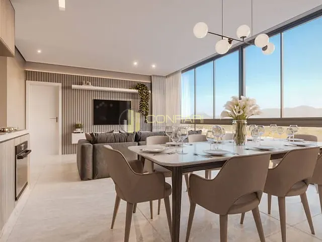 Apartamento 2 quartos e 3 banheiros, à venda, no bairro Pereque em Porto Belo