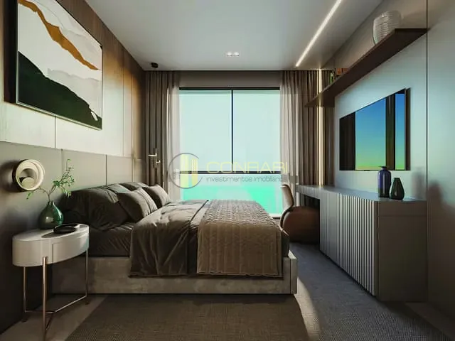 Apartamento 3 quartos e 3 banheiros, à venda, no bairro Pereque em Porto Belo