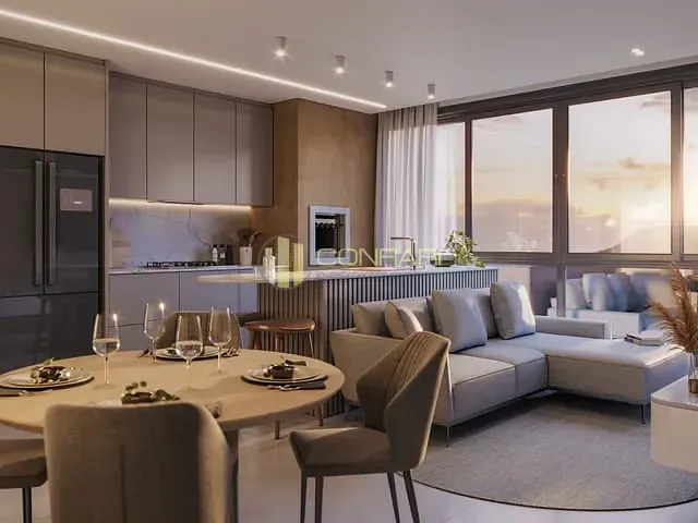 Apartamento 1 quarto e 1 banheiro, à venda, no bairro Pereque em Porto Belo