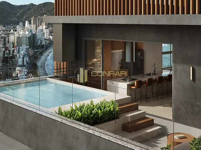Apartamento 4 quartos e 6 banheiros, à venda, no bairro Centro em Itapema