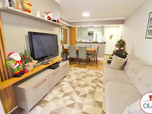 Apartamento 3 quartos e 2 banheiros, à venda, no bairro Cabral em Curitiba