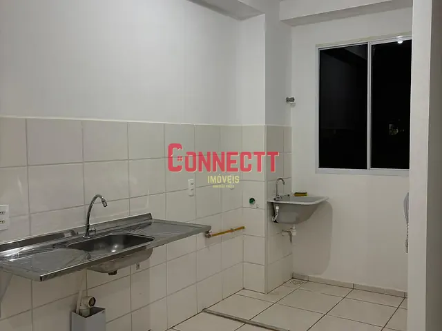 Apartamento 2 quartos e 1 banheiro, para alugar, no bairro Reserva Macaúba em Ribeirão Preto