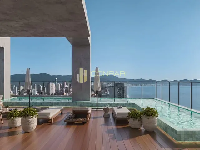 Apartamento 2 quartos e 3 banheiros, à venda, no bairro Pereque em Porto Belo
