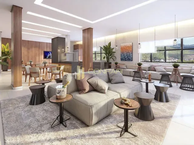 Apartamento 2 quartos e 3 banheiros, à venda, no bairro Pereque em Porto Belo