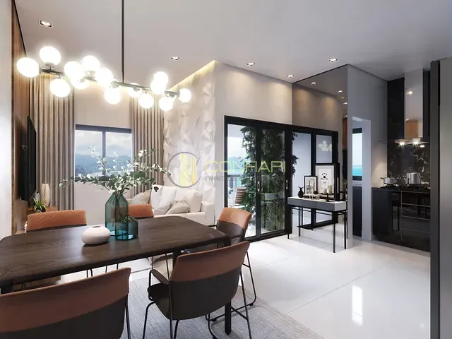 Apartamento 2 quartos e 2 banheiros, à venda, no bairro Pereque em Porto Belo