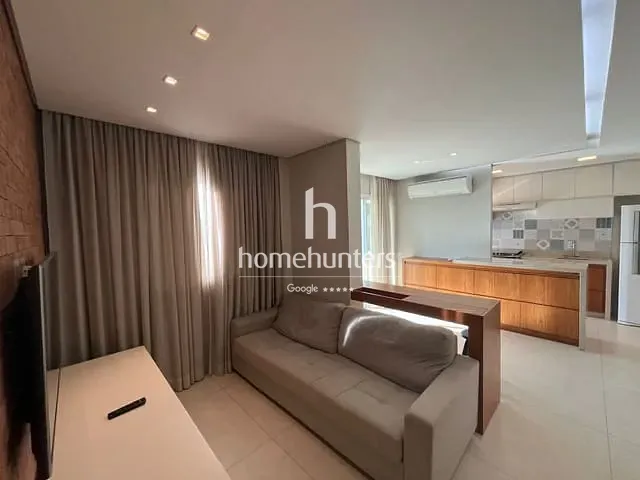 Apartamento com 67m² 1 quarto e 2 banheiros, para alugar, no bairro Centro em Campinas