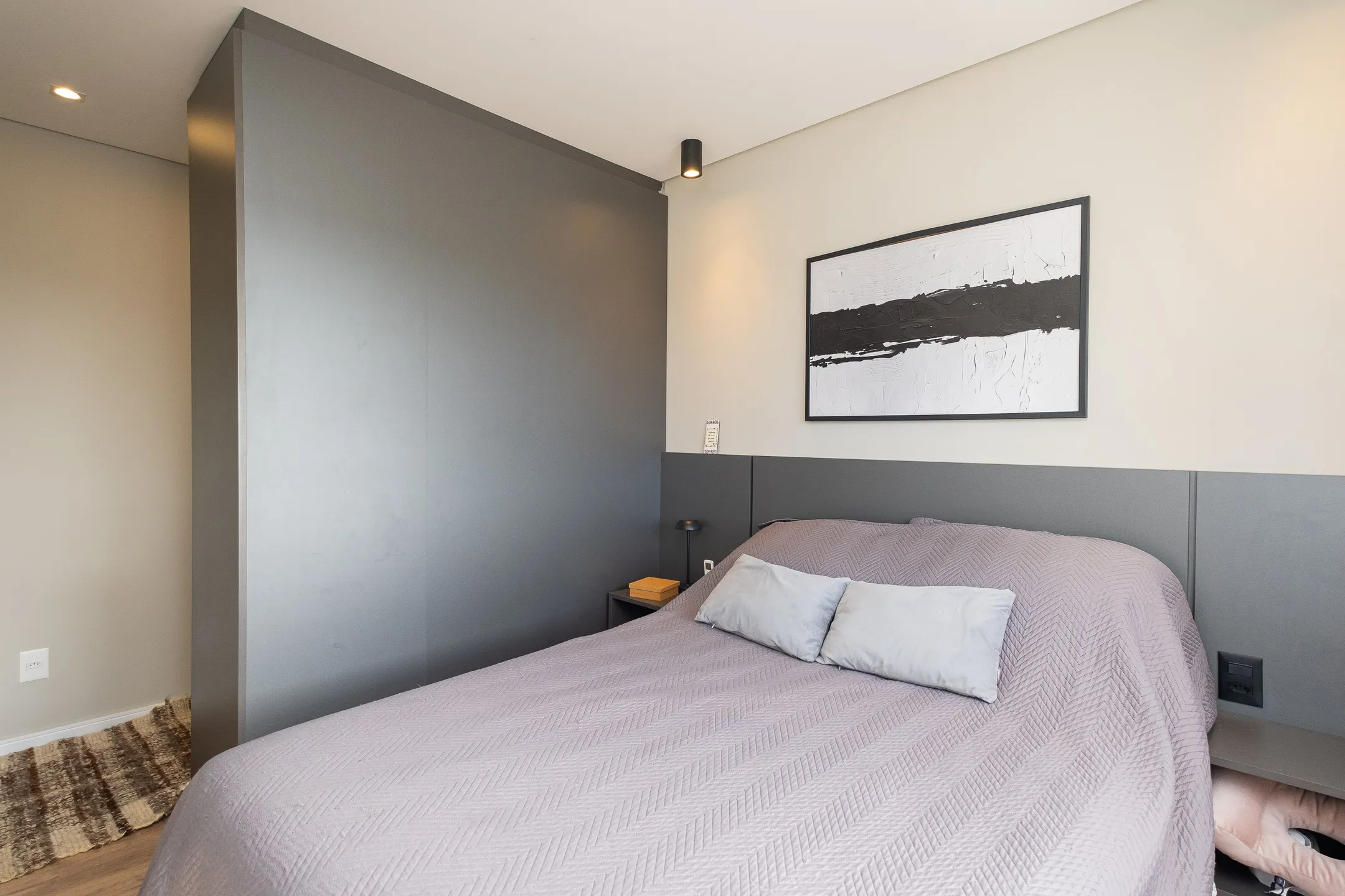 Apartamento mobiliado à venda no Canto, Parque Una - 74 m², 3 quartos (sendo 1 suíte), sofisticação em cada detalhe, com churrasqueira e vaga dupla. - 10