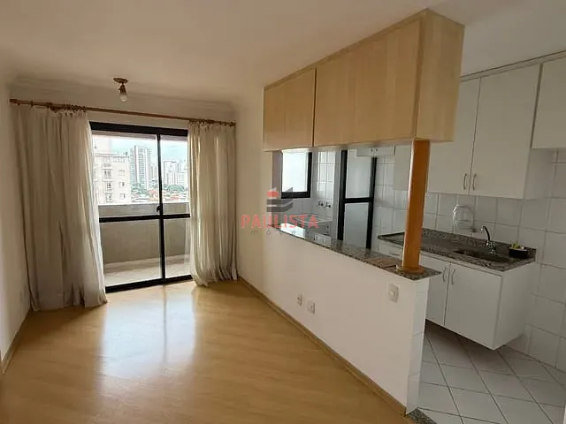 Apartamento 1 quarto e 2 banheiros, para alugar, no bairro Mirandópolis em São Paulo
