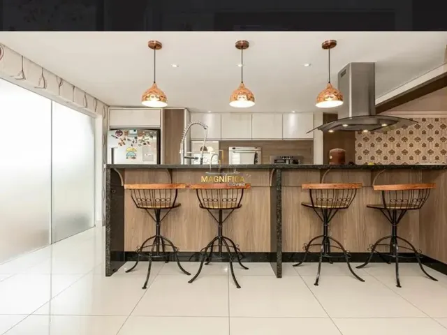 Apartamento 3 quartos e 3 banheiros, à venda, no bairro Tingui em Curitiba