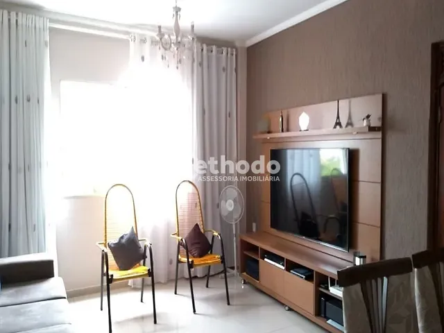 Apartamento com 96m² 3 quartos e 2 banheiros, à venda, no bairro Jardim do Vovô em Campinas