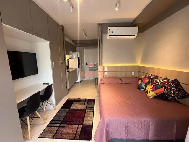 Apartamento 1 quarto e 1 banheiro, para alugar, no bairro Paraíso em São Paulo