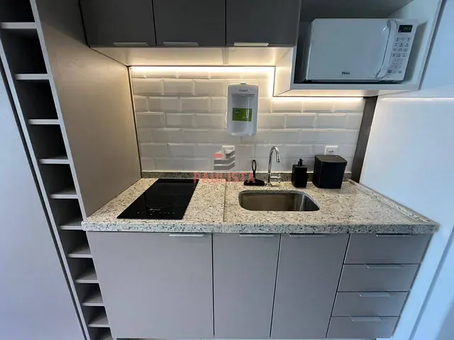 Apartamento 1 quarto e 1 banheiro, para alugar, no bairro Paraíso em São Paulo