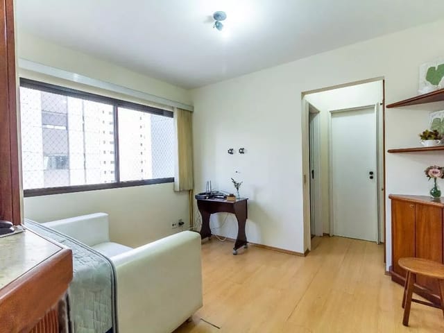 Foto do Apartamento - Apartamento à venda com 1 quarto, 37m², 1 vaga de garagem na Indianópolis - Próx. do Shopping Ibirapuera e estação Moema | Miani Imóveis
