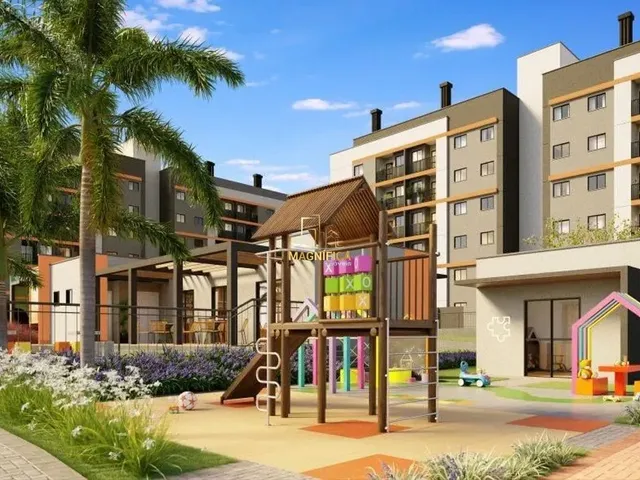 Apartamento 2 quartos e 2 banheiros, à venda, no bairro Cidade Industrial em Curitiba