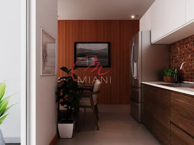 Apartamento 2 quartos e 2 banheiros, à venda, no bairro Campestre em Santo André