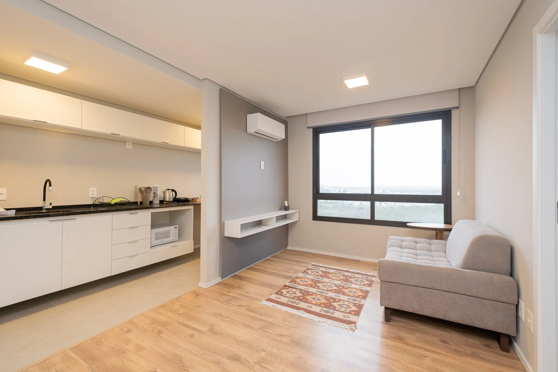 Apartamento de 1 quarto para locação no Aurora Parque Una, com vaga de garagem e excelente localização em Pelotas