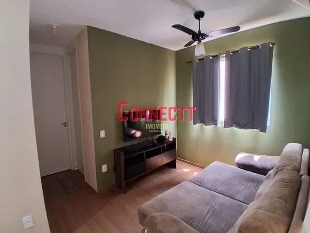 Apartamento 2 quartos e 1 banheiro, à venda, no bairro Reserva Macaúba em Ribeirão Preto