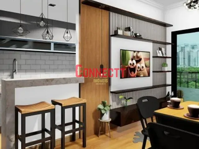 Apartamento com 42m² 1 quarto e 1 banheiro, à venda, no bairro Vila Monte Alegre em Ribeirão Preto