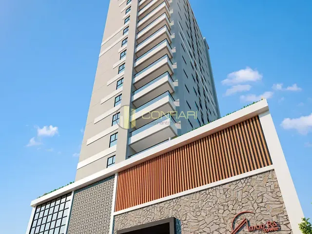 Apartamento 3 quartos e 3 banheiros, à venda, no bairro meia praia em Itapema