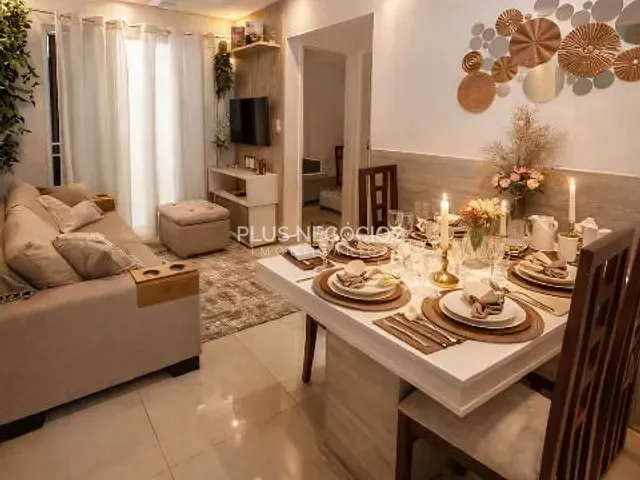 Apartamento com 50m² 2 quartos e 1 banheiro, à venda, no bairro Jardim Vera Cruz em Sorocaba