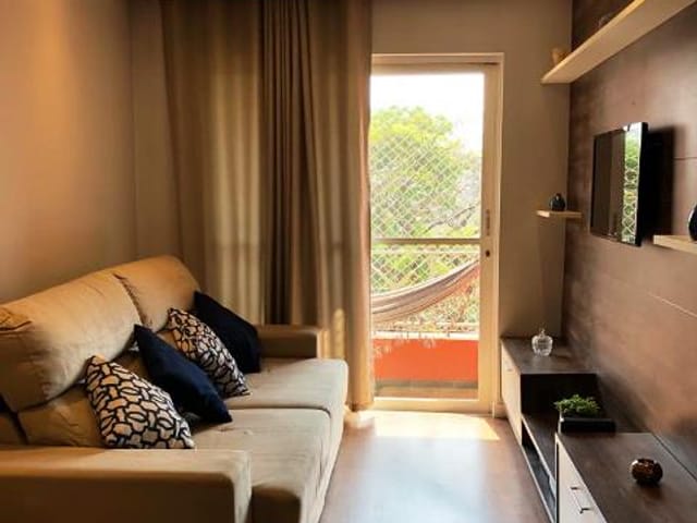 Apartamento com 72m² 3 quartos e 1 banheiro, à venda, no bairro Vila Firmiano Pinto em São Paulo