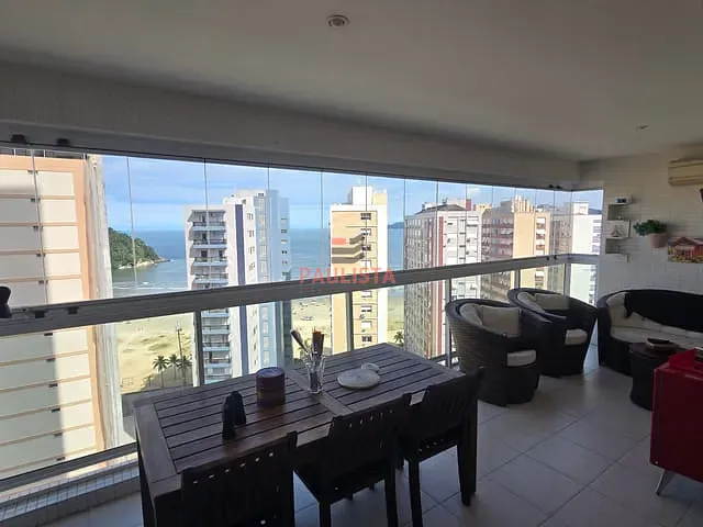 Apartamento 3 quartos e 3 banheiros, à venda, no bairro José Menino em Santos