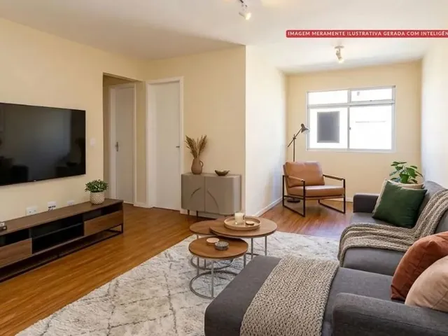 Apartamento 3 quartos e 1 banheiro, para alugar, no bairro Campo Comprido em Curitiba