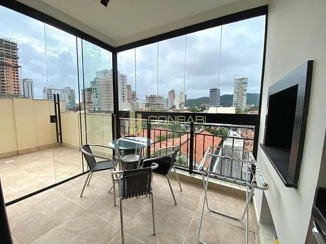 Apartamento com 169m² 2 quartos e 3 banheiros, para alugar, no bairro pereque em Porto Belo