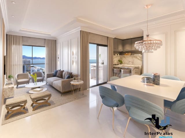 Apartamento com 181m², à venda, no bairro Balneário Pereque em Porto Belo