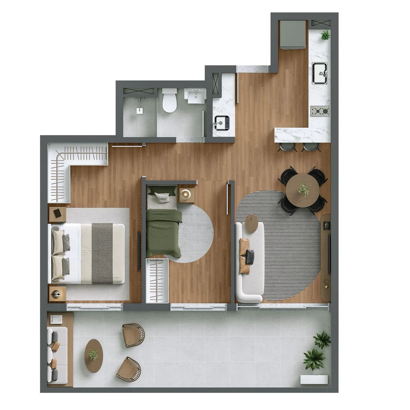 Apartamento, 1 quarto, 33 m² - Foto 34