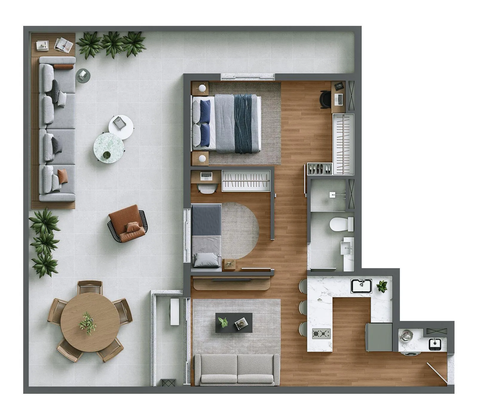 Apartamento, 1 quarto, 33 m² - Foto 38
