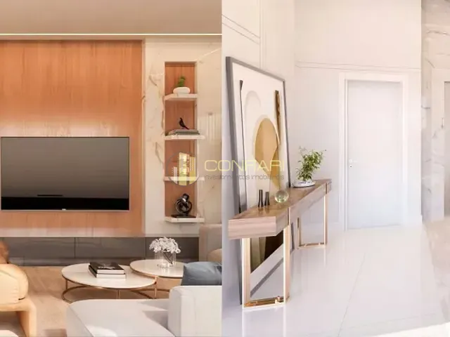 Apartamento 2 quartos e 3 banheiros, à venda, no bairro Balneário Pereque em Porto Belo