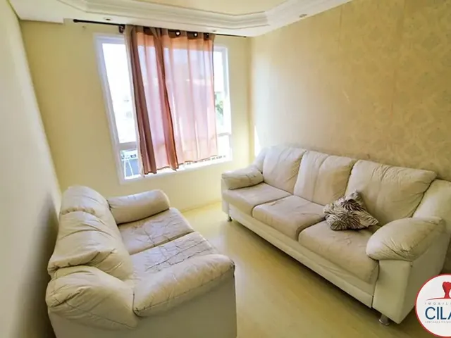 Apartamento 2 quartos e 1 banheiro, para alugar, no bairro Novo Mundo em Curitiba