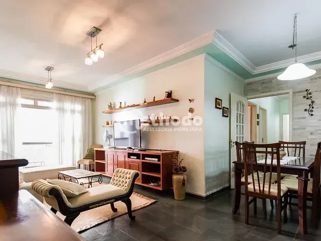 Apartamento com 123m² 3 quartos e 3 banheiros, à venda, no bairro Cambuí em Campinas