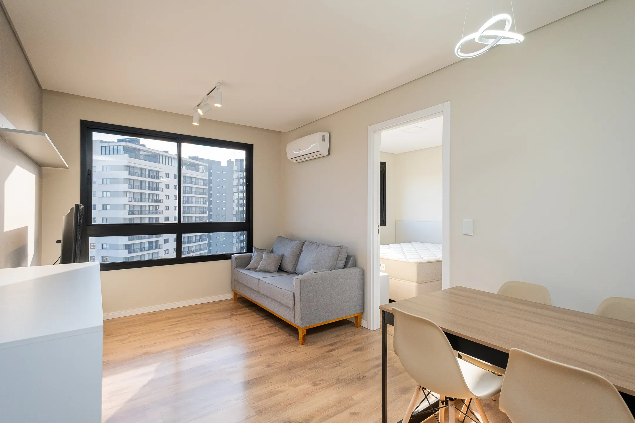 Apartamento Mobiliado de 1 Dormitório para Aluguel no Parque Una em Pelotas RS, com Conforto, Praticidade e Excelente Localização para Morar