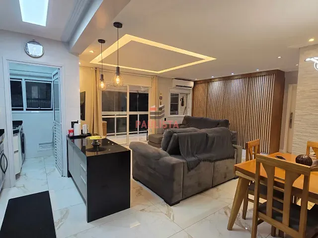 Apartamento 1 quarto e 2 banheiros, à venda, no bairro José Menino em Santos