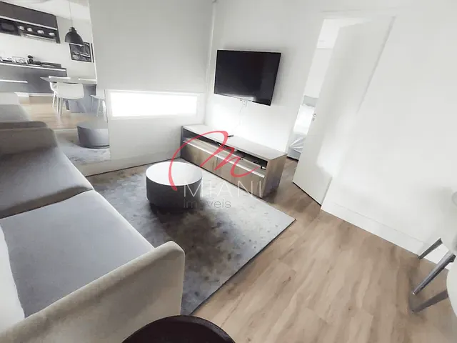 Apartamento 1 quarto e 2 banheiros, para alugar, no bairro Cidade Monções em São Paulo