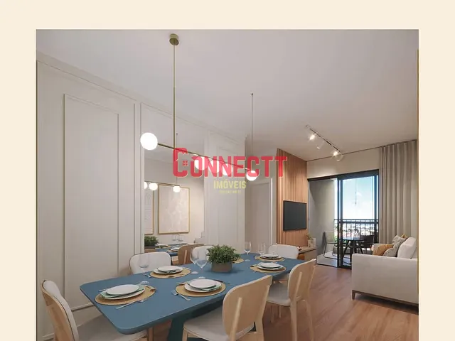 Apartamento com 59m² 2 quartos e 2 banheiros, à venda, no bairro Loteamento Santa Marta em Ribeirão Preto