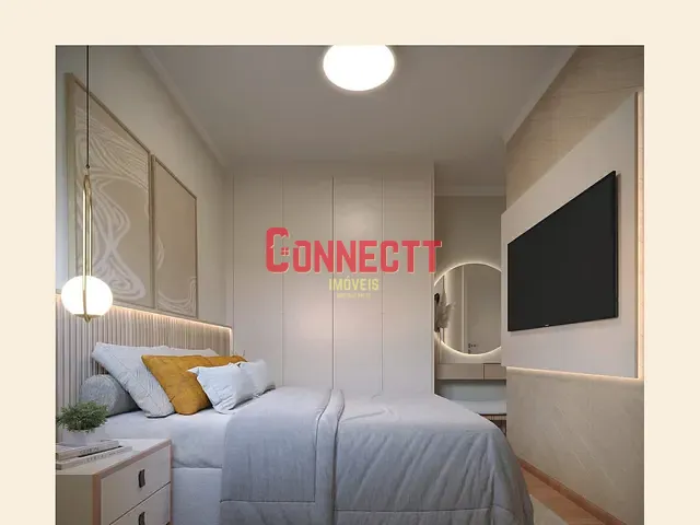 Apartamento com 59m² 2 quartos e 2 banheiros, à venda, no bairro Loteamento Santa Marta em Ribeirão Preto