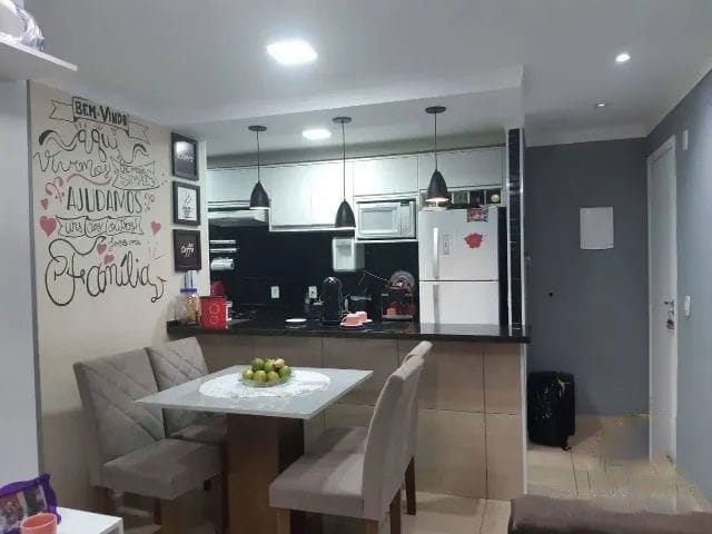 Apartamento com 47m² 2 quartos e 1 banheiro, à venda, no bairro Jardim Ísis em Cotia